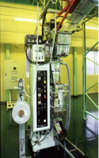 MN型合掌シール縦型製袋包装機